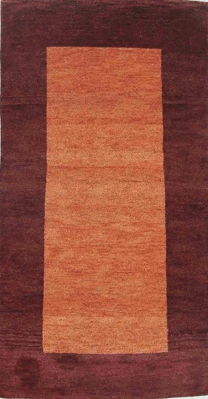 Gabbeh Tappeto orientale 90x160 Rosso (Indian) Annodato A Mano