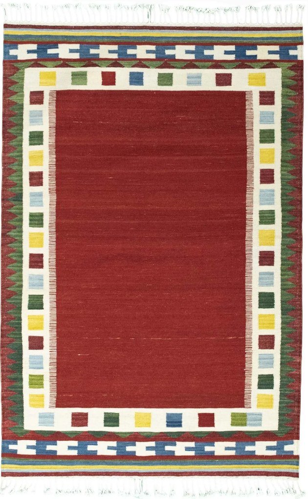 Kilim Tappeto 170 x 110 (Iran) Tessuto A Mano