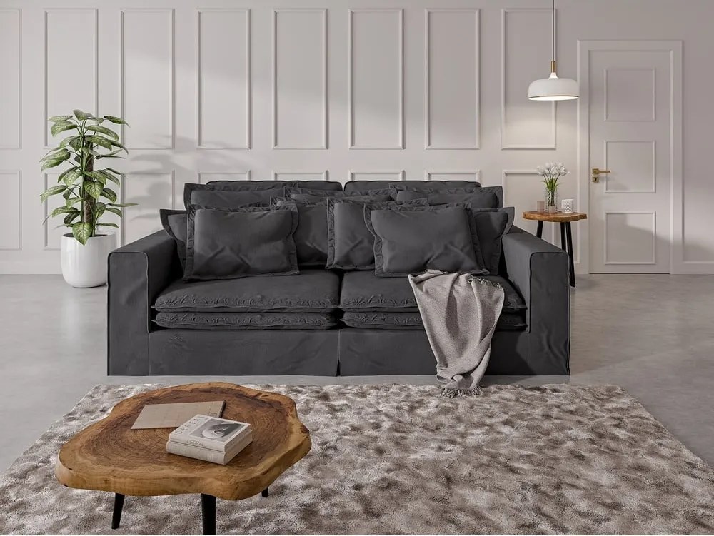 Divano color antracite 236 cm Nora – Ropez