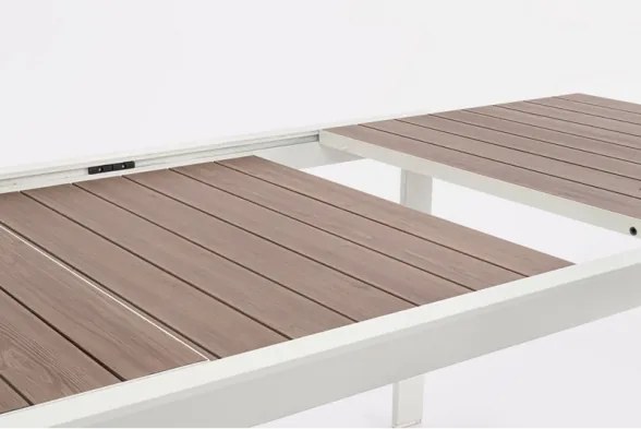 Tavolo Allungabile Da Esterno In Alluminio 100x220-340 Cm Belmar Vapor YK15 Bizzotto