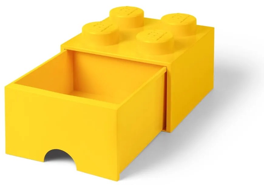 Contenitore giallo con cassetto - LEGO®