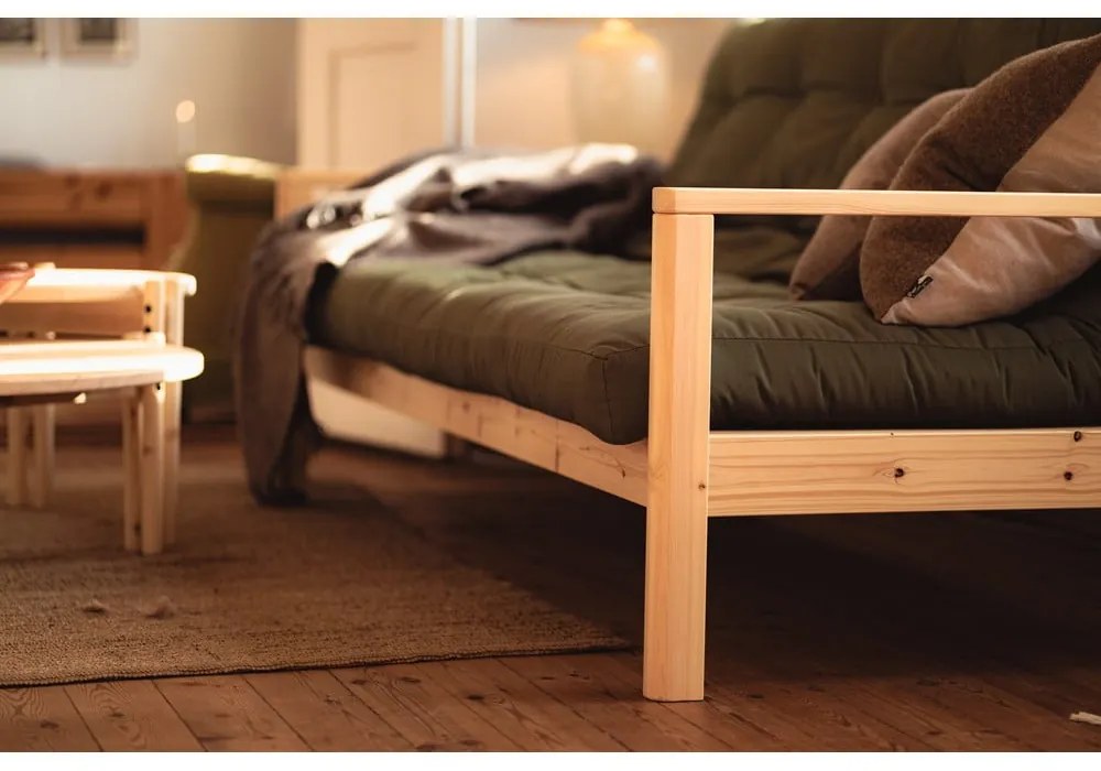 Divano letto color petrolio 205 cm Knob - Karup Design