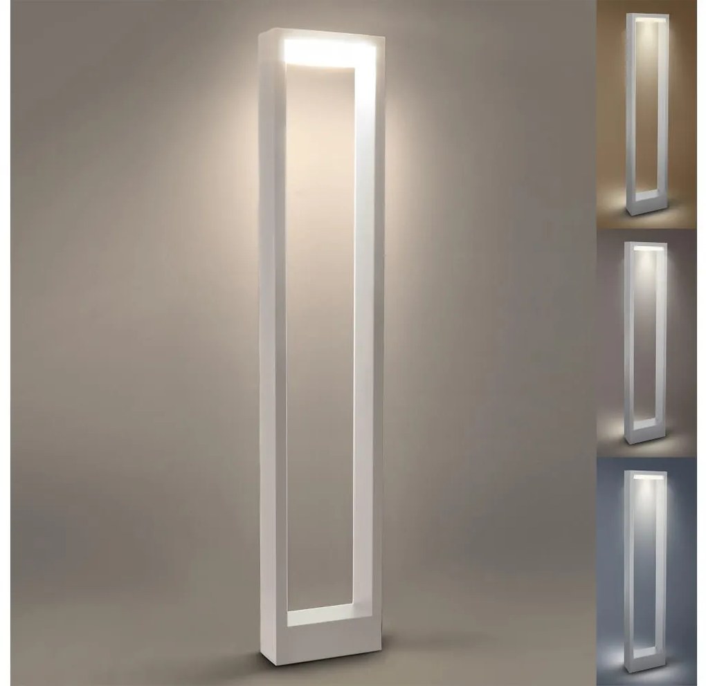 Brilagi - Lampada LED da esterno RAGUSA LED/7W/230V 3000/4000/6000K bianco IP54 80 cm