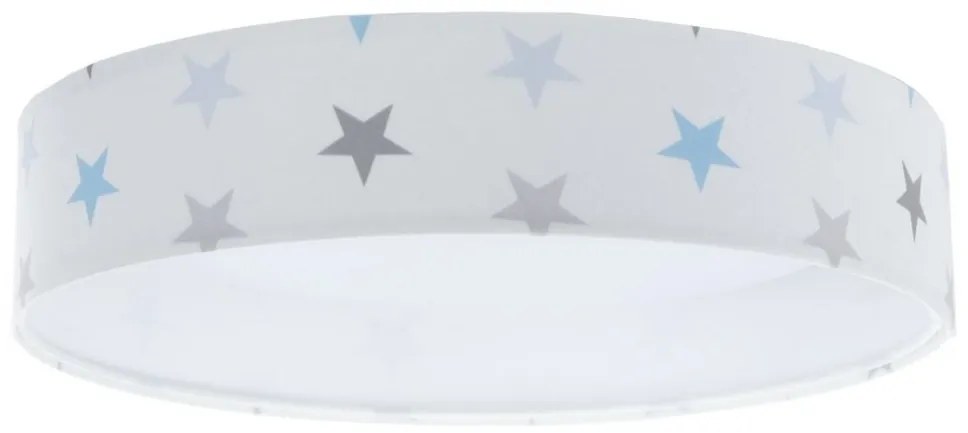 Luce LED dimmerabile GALAXY KIDS LED/24W/230V stelle blu/grigio/bianco + tc