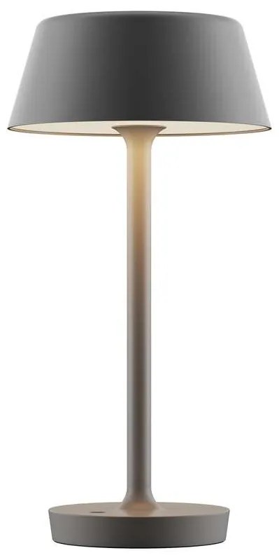 Antidark - Companion Big T2 Lampada da Tavolo Matt Grigio Antidark