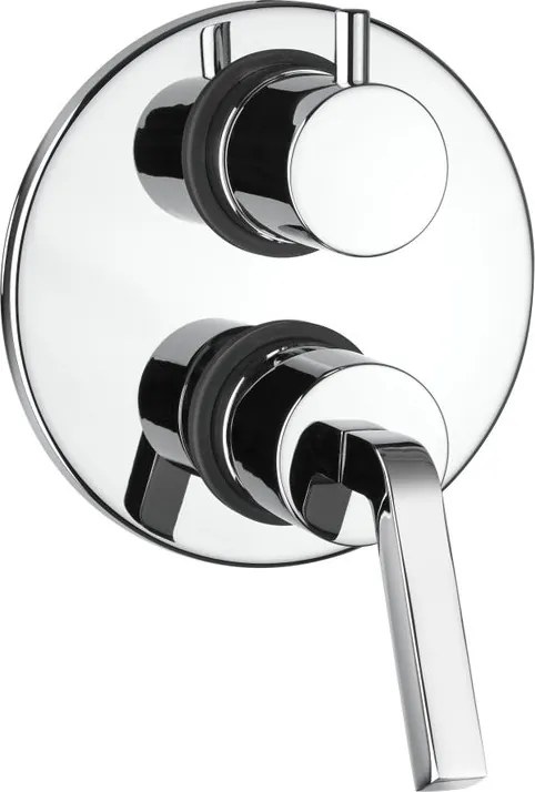 Rubinetto per doccia incasso con deviatore 2 vie Verbano Q grigio JACUZZI RUBINETTERIA