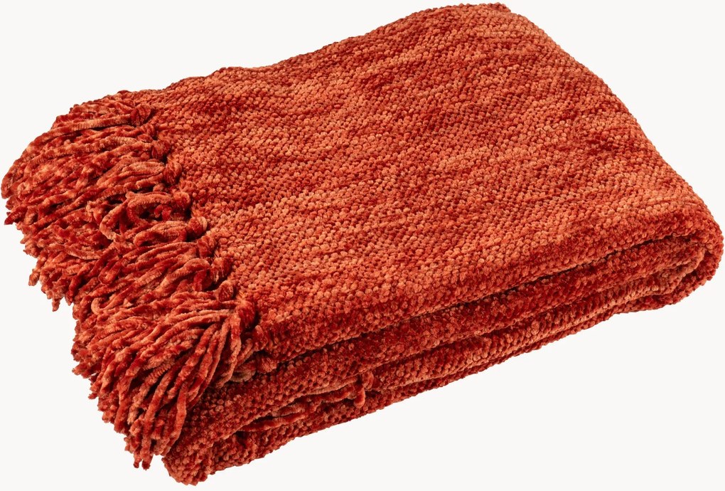 Coperta con bordi sfrangiati Felax