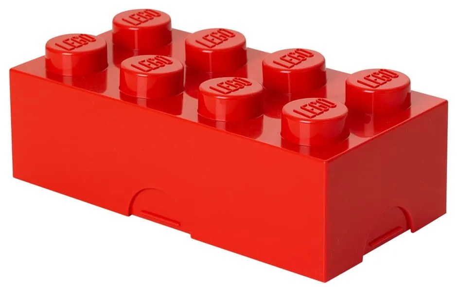 Scatola per bambini rossa in plastica 20x10x7 cm – LEGO®
