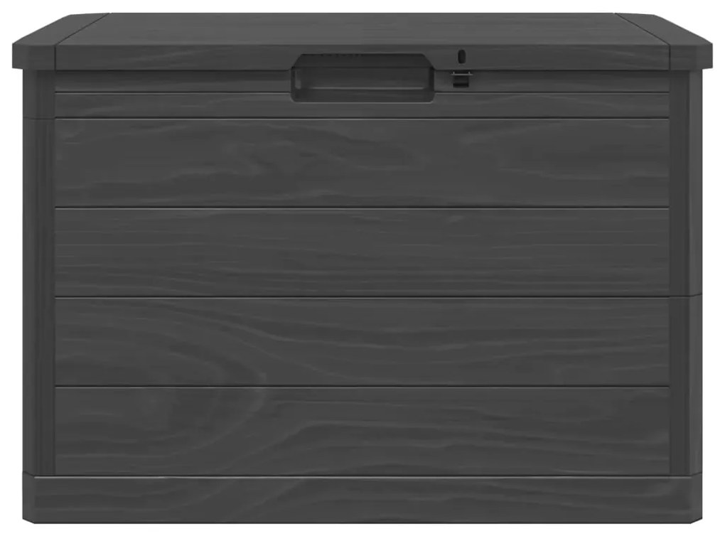 Contenitore cuscini antracite 77,5x44,5x53 cm in polipropilene