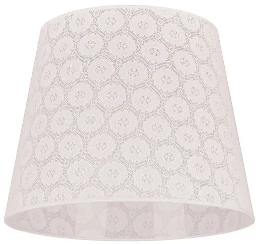 Duolla - Paralume per lampada da terra CLASSIC L E27 diametro 38 cm bianco
