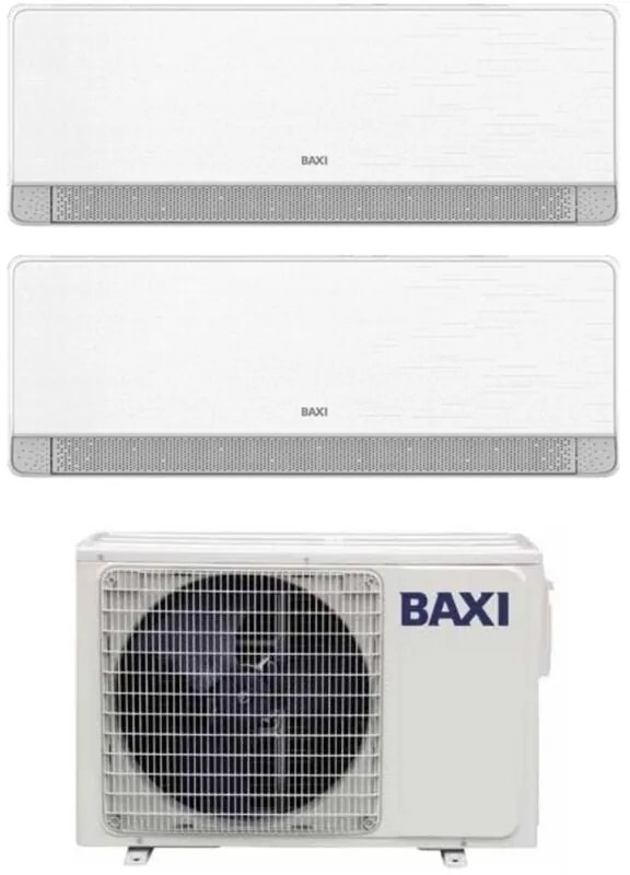 Condizionatore Dual Split Baxi SIDERA 12+12 con LSGT60-3M R-32 Wi-Fi Integratoa