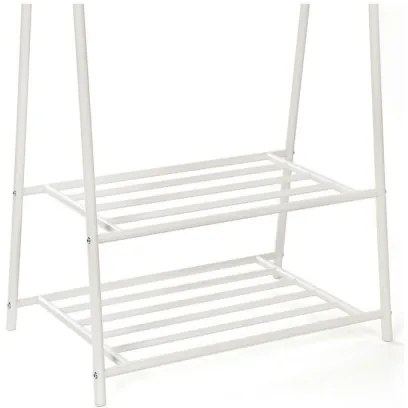 Appendiabiti a piantana LINEA, bianco