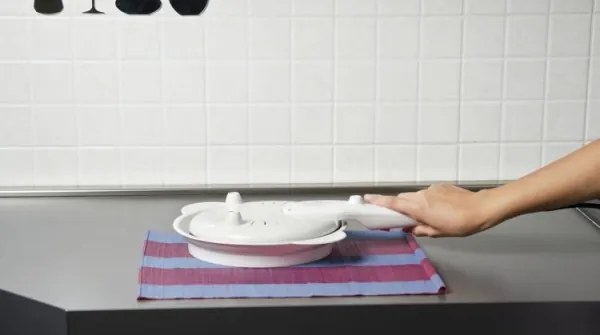 G3Ferrari G10306 - Crepiera CREPPE 20 cm 800W/230V bianca