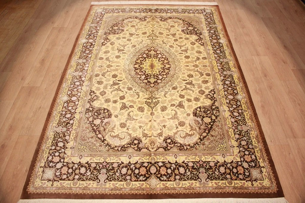 Ghom Tappeto 200 x 310 (Iran) Annodato A Mano