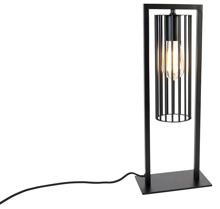 Lampada da tavolo moderna intelligente nera incl. Wifi ST64 - Balenco Wazo