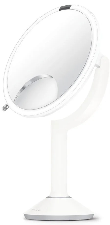 Specchio per make-up con illuminazione/con ingrandimento (5x) ø 20 cm Sensor Trio – simplehuman