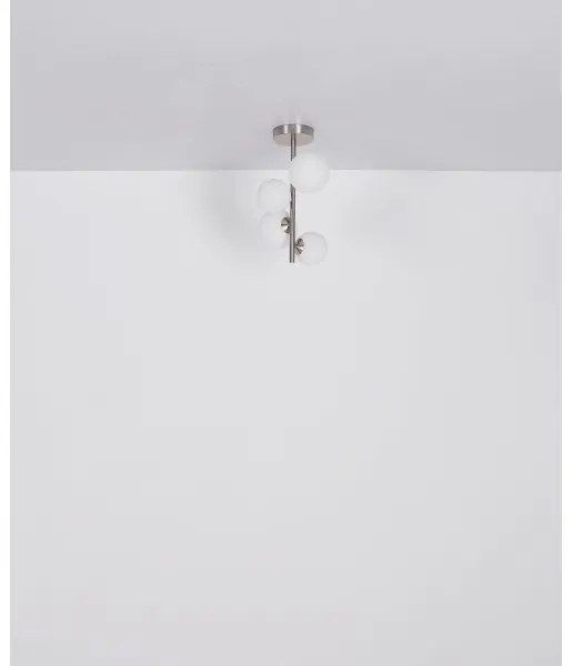 Globo 56140-4D - Lampadario a sospensione con supporto rigido LED RIHA 4xG9/3W/230V cromo