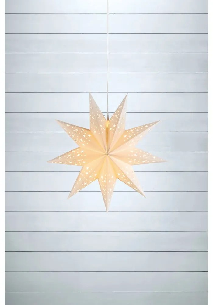 Decorazione luminosa bianca con motivo natalizio ø 45 cm Solvalla - Markslöjd