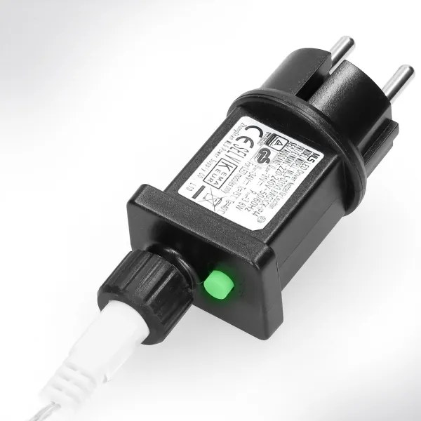 Brilagi - Catena luminosa natalizia LED per esterni 400 LED/8 funzioni 23 m IP44 bianco freddo