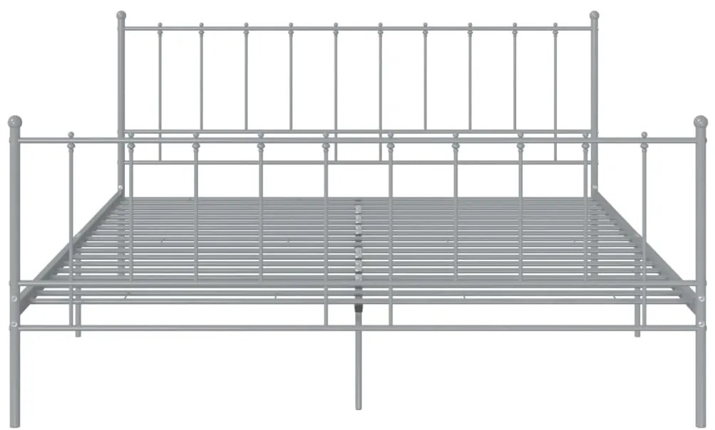 Giroletto Grigio in Metallo 140x200 cm