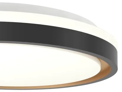Eglo 300684-LED RGBW Plafoniera dimmerabile MALERAMARA-Z LED/14W/230V nero/oro + telecomando