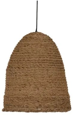 Lampadario 43 x 43 x 52 cm Naturale Ø 43 cm Fibra