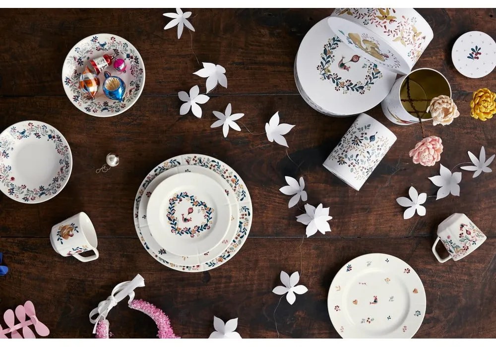 Piatto in porcellana bianca ø 23 cm Grand Cru Cottage - Rosendahl