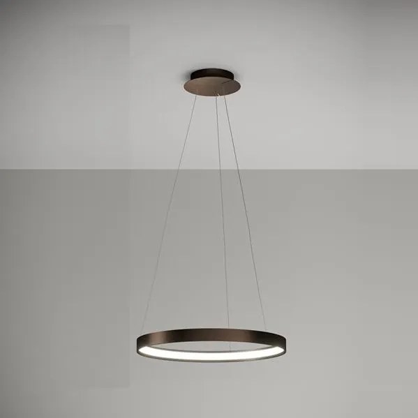 ANELLO Sforzin illuminazione Sospensione Ø55cm Bronzo 3000K