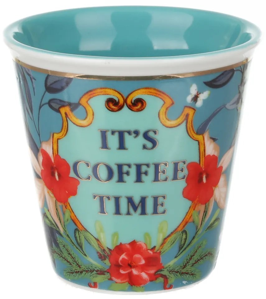Bicchierino caffè 100 ml azzurro Royal Garden