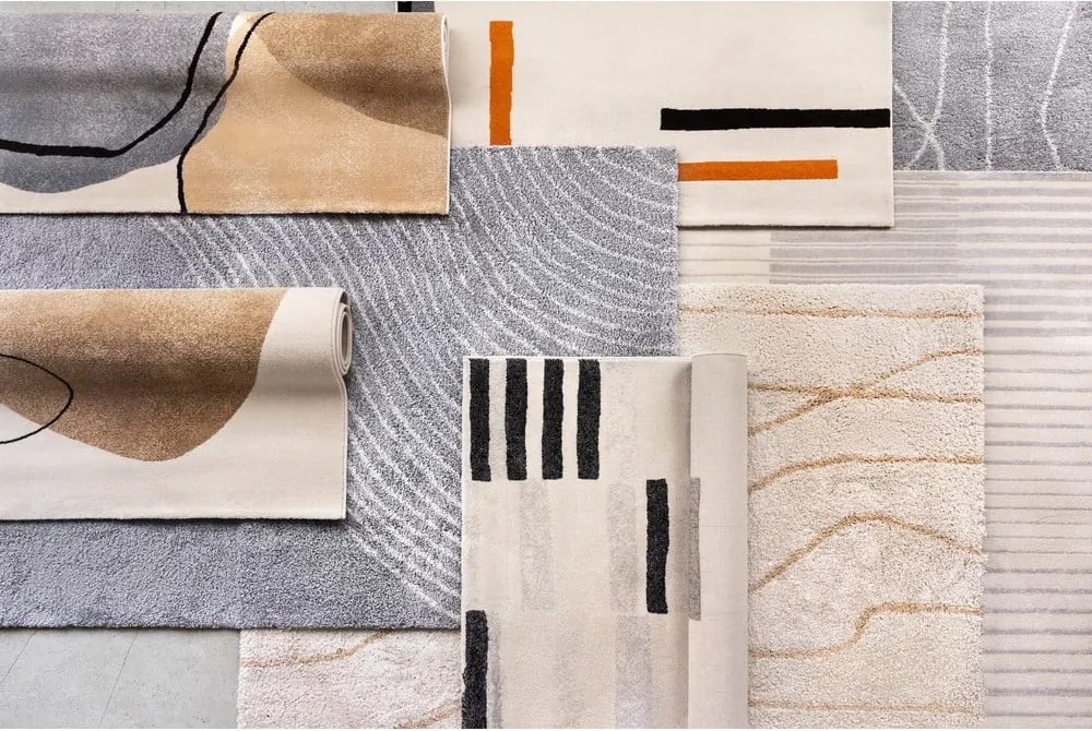 Tappeto color crema 160x230 cm Routa – Universal