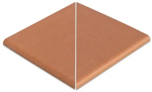 Angolo Gradino In Klinker 2 Pezzi 35x35 Cm Antigelo Antiscivolo Ocra Domus