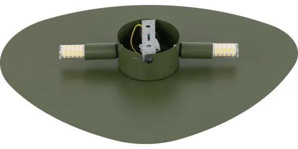 Applique STONE 2xG9/8W/230V 30x39 cm verde