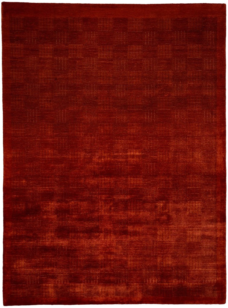 Loribaft Tappeto 340 x 250 Rosso (Pakistan) Annodato A Mano