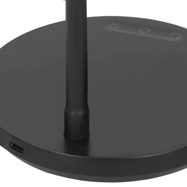 Solight WO3000-B- Lampada da tavolo LED dimmerabile LED/4,5W/5V 3000/4000/6500K nero