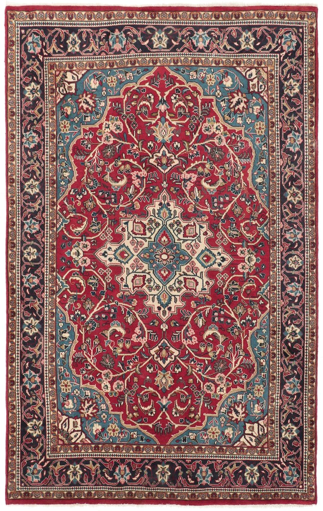 Sarouk Tappeto 130x210 (Iran) Annodato A Mano
