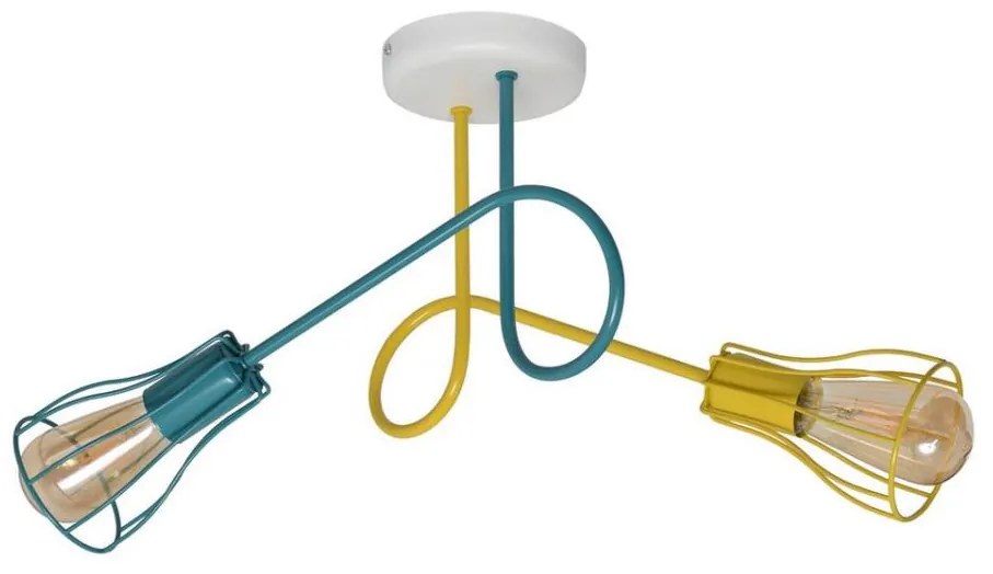 Lampadario a plafone OXFORD 2xE27/15W/230V