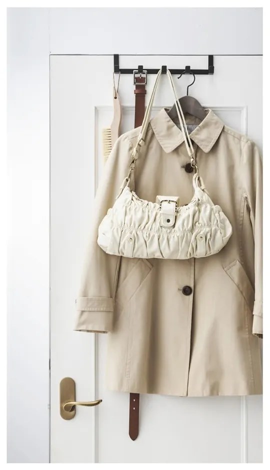 Appendiabiti in metallo nero 30 cm Tower - YAMAZAKI