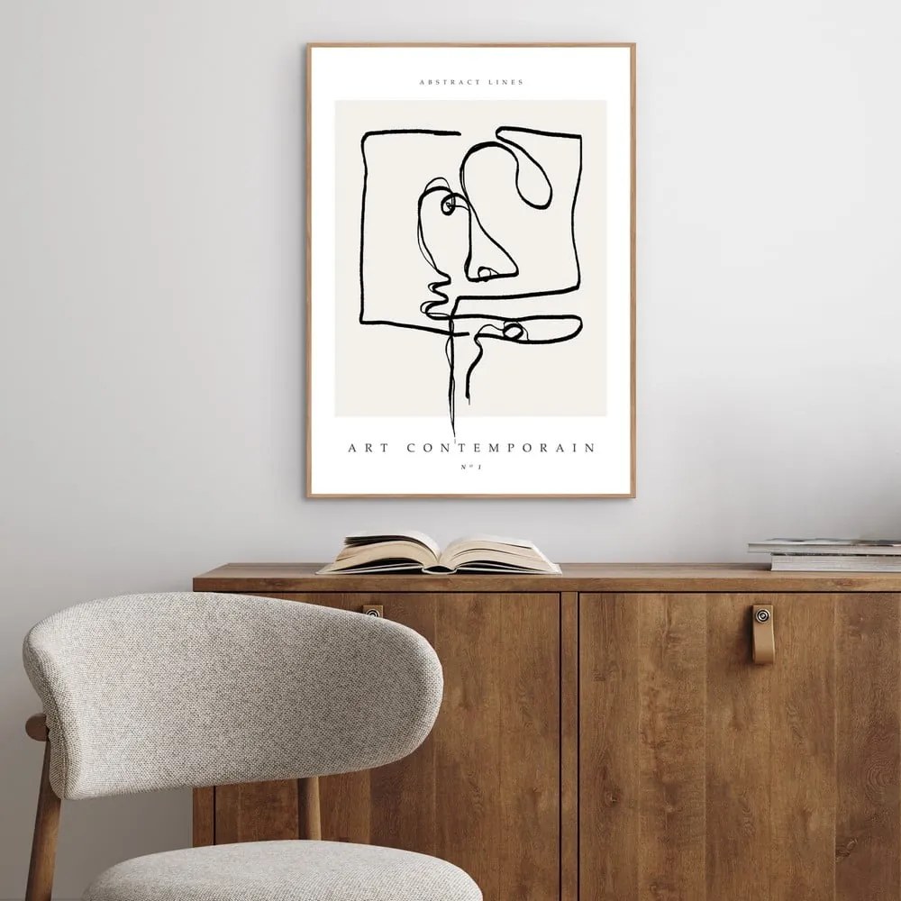 Dipinto 70x100 cm Art Contemporain – Malerifabrikken