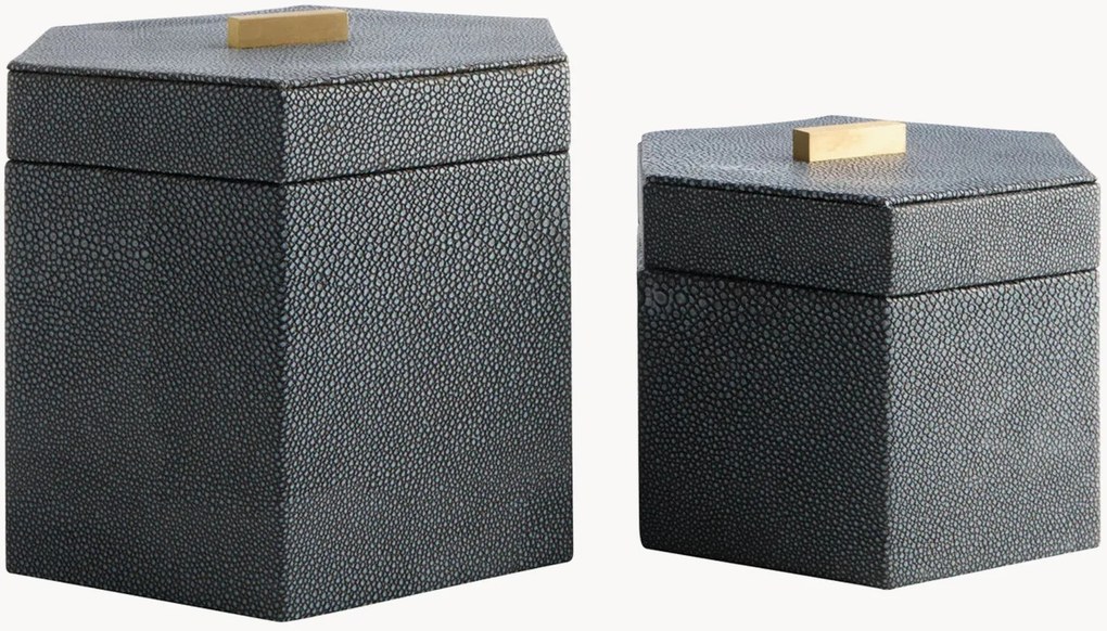Set di 2 scatole decorative Cardona