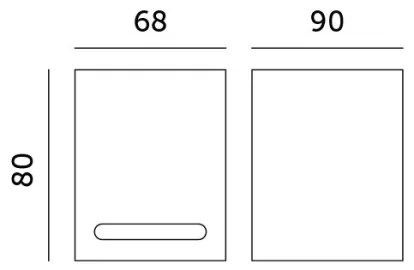 Applique da esterno QUERK 1xGU10/35W/230V IP54 8 cm nero