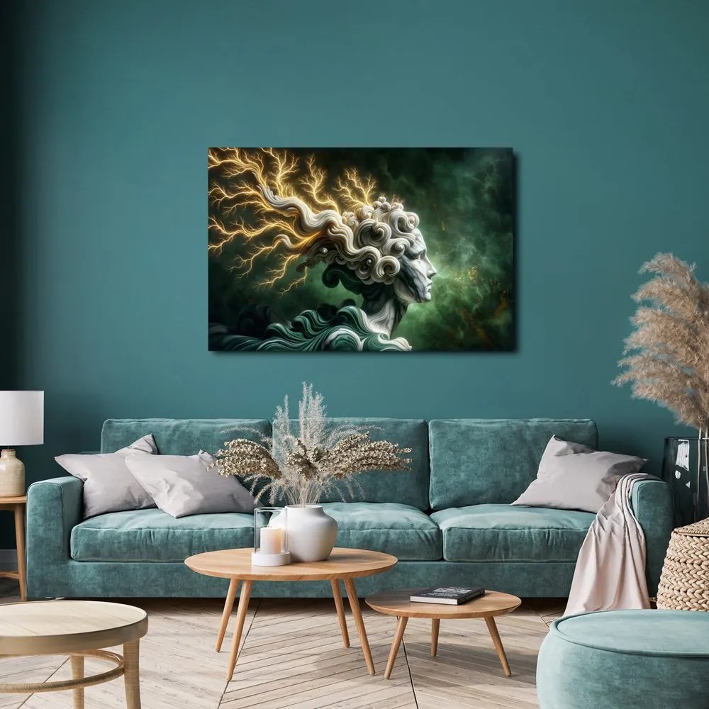 Quadro su tela – Dea della tempesta con forza elettrizzante