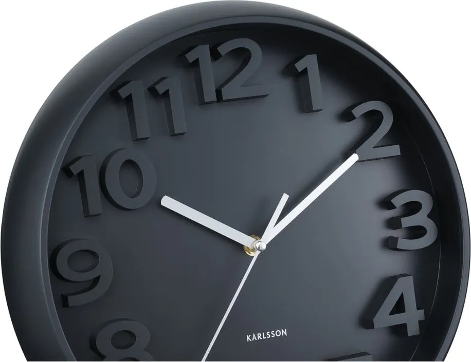 Orologio da parete ø 33,5 cm Elevated Classic Numbers – Karlsson
