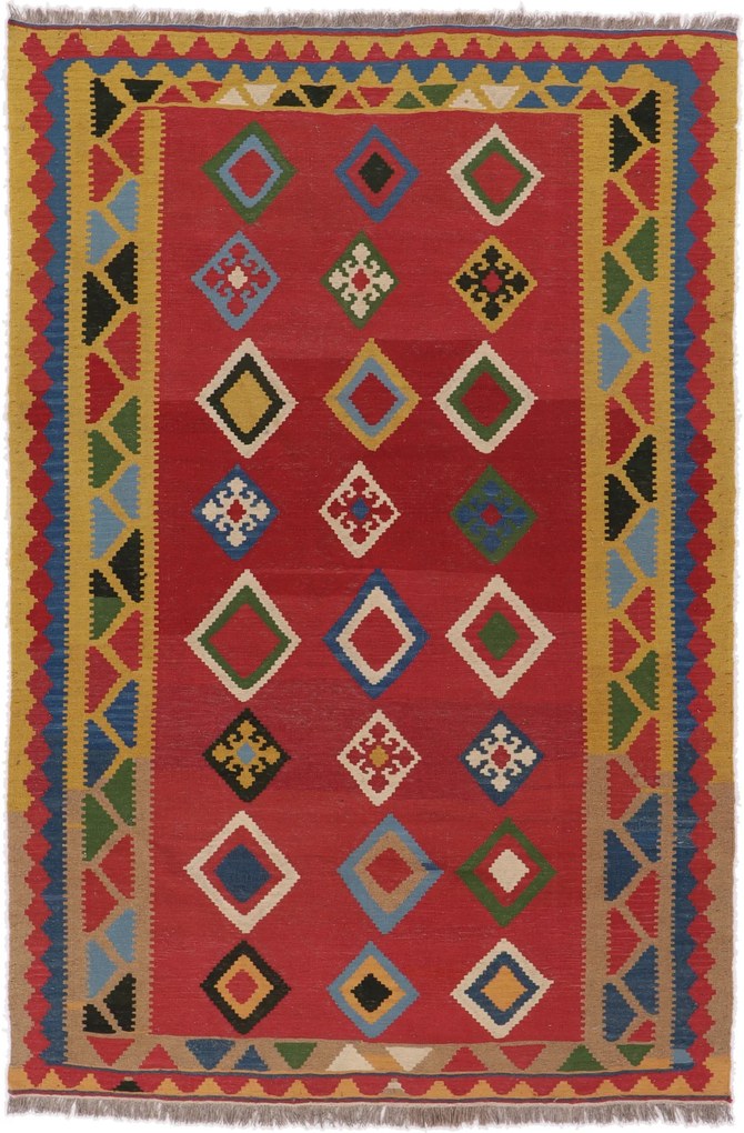 Kilim Tappeto persiano 180x270 (Iran) Tessuto A Mano