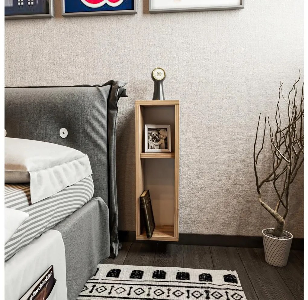 Comodino TURRA 65x20 cm marrone