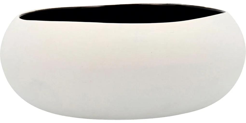Piatto Fondo Ariane Organic Ceramica Nero 16 cm (6 Unità)