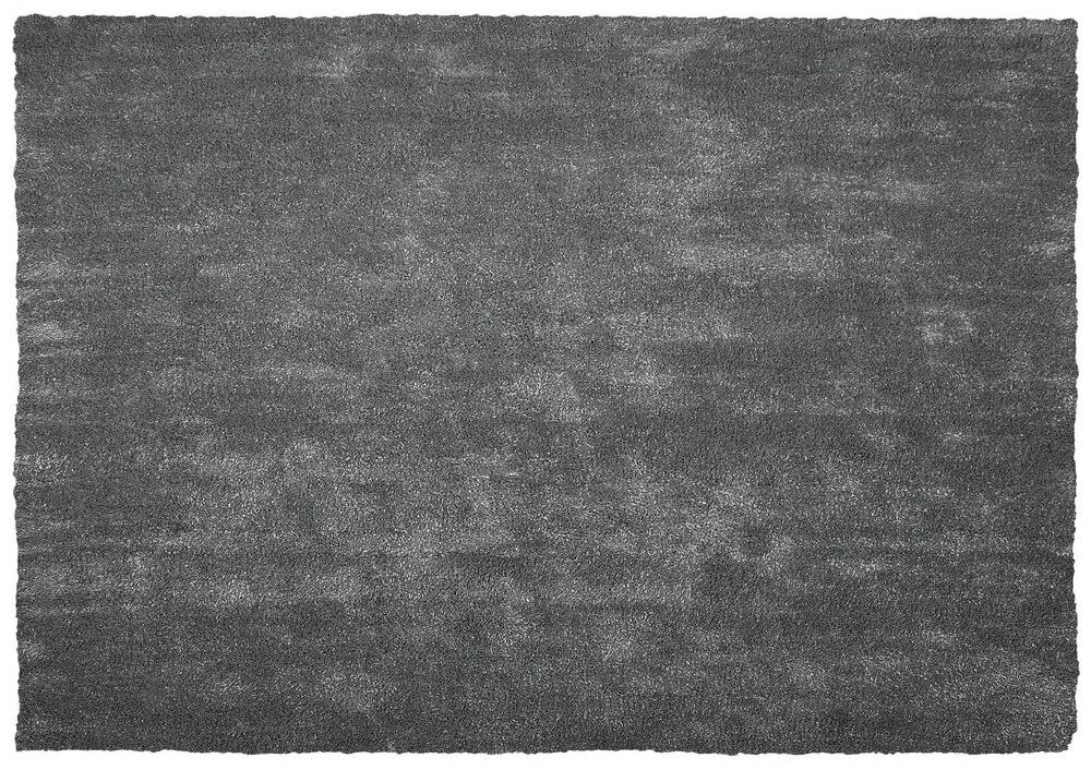 Tappeto shaggy grigio scuro 160 x 230 cm DEMRE Beliani