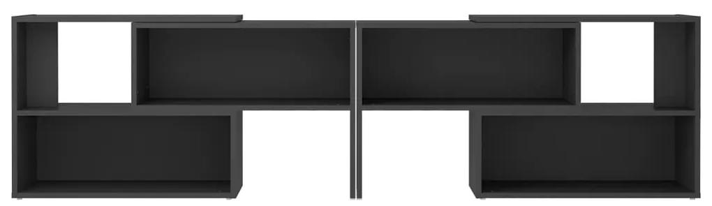 Mobile tv grigio 149x30x52 cm in truciolato