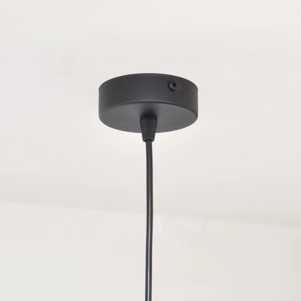 Lampadario a sospensione con filo MELODY 1xE27/15W/230V nero