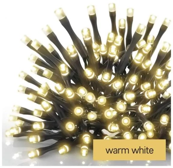 LED Catena per esterni 100xLED/2,5x0,9m IP44 bianco caldo