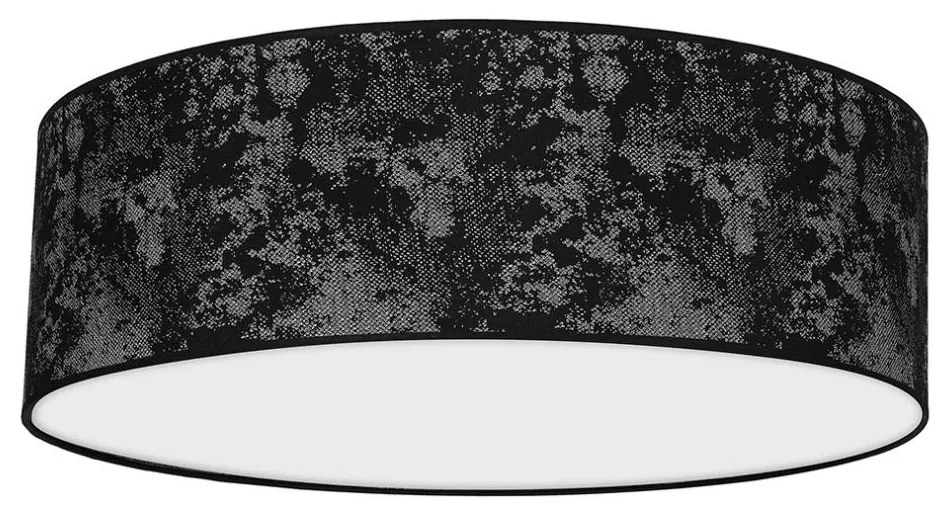 Plafoniera SATINO 3xE27/60W/230V nera/grigia